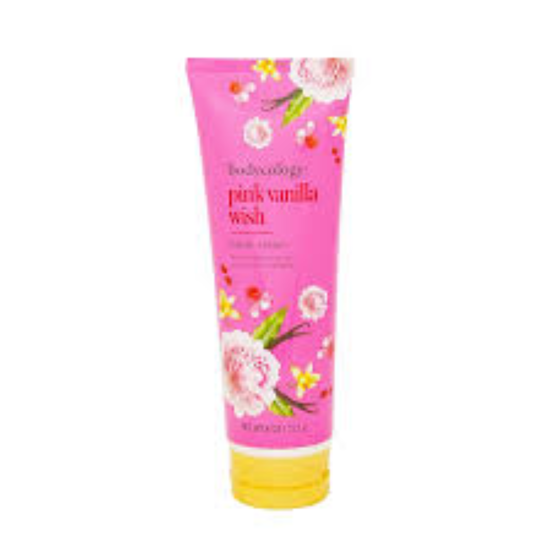 BODYCOLOGY PINK VANILLA WISH B/CREAM 227G
